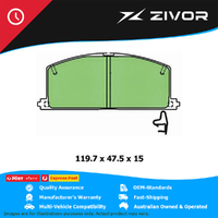 PROTEX Ultra Brake Pads - Front For TOYOTA COROLLA TOURING WAGON EE104R #DB308CP