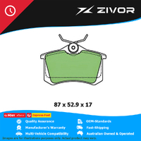 PROTEX Ultra Brake Pads - Rear For AUDI A6 QUATTRO C5 ARS 1998-2001 #DB1449CP