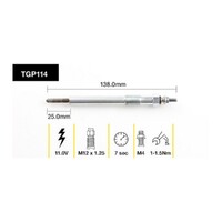 6x New TRIDON Premium Australian Quality Glow Plug #TGP114