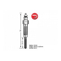 6x New NGK Premium Quality Japanese Industrial Glow Plug #Y-145T