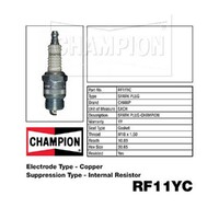 6x CHAMPION Performance Driven Quality Copper Plus Spark Plug For Ford #RF11YC
