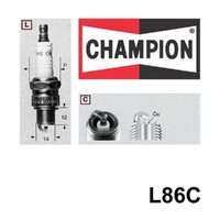 4x New CHAMPION Perf. Driven Quality Copper Plus Spark Plug For Volkswagen #L86C