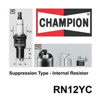 4x CHAMPION Performance Driven Quality Copper Plus Spark Plug For Mazda #RN12YC