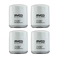 4x Pack of New RYCO M20x1.5 Spin-on Engine Oil Filter #Z436 - Equiv. Sakura C-8036