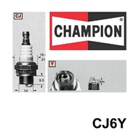 2x New CHAMPION Performance Driven Quality Small Engine Spark Plug #CJ6Y