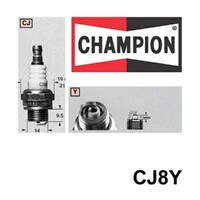 2x New CHAMPION Performance Driven Quality Small Engine Spark Plug #CJ8Y