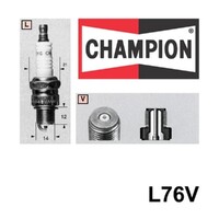 2x New CHAMPION Performance Driven Quality Copper Plus Spark Plug #L76V