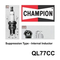 2x New CHAMPION Performance Driven Quality Marine Spark Plug #QL77CC