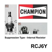 2x New CHAMPION Performance Driven Quality Small Engine Spark Plug #RCJ6Y