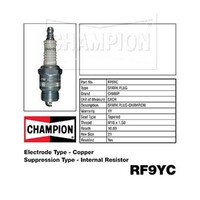 2x CHAMPION Performance Driven Quality Copper Plus Spark Plug For Ford #RF9YC