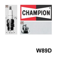 2x New CHAMPION Performance Driven Quality Industrial Spark Plug #W89D