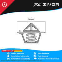 New TRIDON Thermostat 54mm - 88°C For SKODA OCTAVIA 1Z3 #TT1-190
