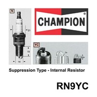 2x CHAMPION Performance Driven Quality Copper Plus Spark Plug For Holden #RN9YC