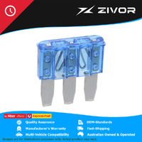 New Genuine NARVA Micro 3 Blade Fuse 15A Blue 5 pce #51215BL