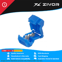 NARVA Crimp Terminal Wire Tap Connector Blue Cable Size 4mm Vinyl 50 Pce #56115