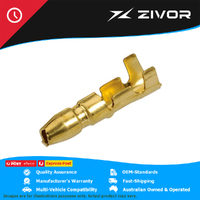 NARVA Crimp Terminal Male Bullet Brass Terminal Entry 5mm 100 Pce #56207