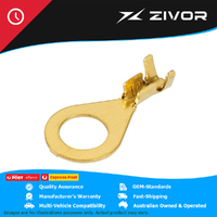 NARVA Crimp Terminal Ring Brass Terminal Entry 8.4mm Non Insulated 100 Pce 56240