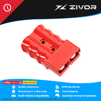NARVA Heavy-Duty 350 Amp Connector Housing (Red) With Copper Terminals #57230RBL