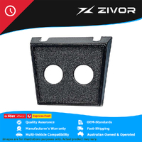 New Genuine NARVA Dual Hole Plastic Switch Panel #62041BL