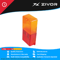 New Genuine NARVA Red/Amber Lamp Lens To Suit 86470 #86475