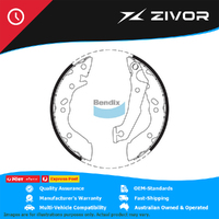 New BENDIX OD 180mm Brake Shoe - Rear For HYUNDAI S COUPE 1N #BS1701