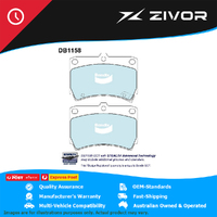 New Genuine BENDIX Brake Pads Front For Mazda 121 323 Familia #DB1158GCT