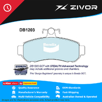 New Genuine BENDIX Brake Pads Front For Mitsubishi Magna Verada #DB1203GCT