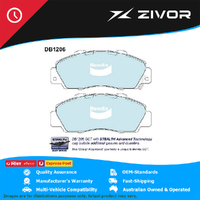New Genuine BENDIX Front Brake Pads Set - General CT For Honda #DB1206GCT