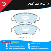 New Genuine BENDIX Brake Pads Front For Honda Civic Jazz #DB1262GCT