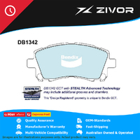 New Genuine BENDIX Front Brake Pads Set - General CT For Subaru #DB1342GCT