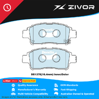 New Genuine BENDIX Brake Pads Front For Toyota Echo #DB1378GCT