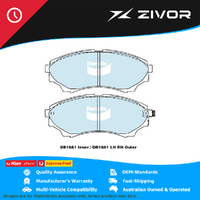 New Genuine BENDIX Heavy Duty Brake Pads Front For Mazda Bravo BT-50 #DB1681HD