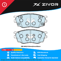 New Genuine BENDIX Brake Pads Front For Mazda Atenza Mazda6 #DB1682GCT