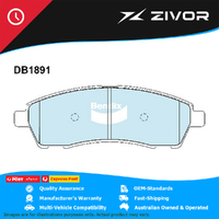 New Genuine BENDIX Heavy Duty Brake Pads Rear For Ford F250 F350 #DB1891HD