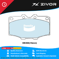Genuine BENDIX Brake Pads Front For Toyota 4Runner Hilux Landcruiser #DB288HD