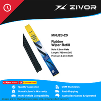 New TRIDON Rubber Only Wiper Refill Suits Japanese Spoiler Blade 700Mm #MRJ28-20