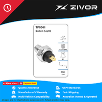 New Genuine TRIDON Oil Pressure Switch/Sender For Vauxhall Cresta Victor #TPS061