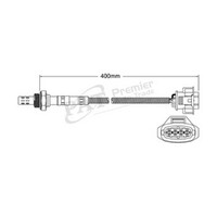 New WALKER Exhaust Gas Oxygen Sensor For Porsche Boxster #EGO-393