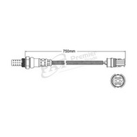 New WALKER Oxygen/lambda Sensor Post Catalytic Converter For BMW #EGO-480