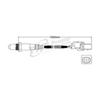 New WALKER Exhaust Gas Oxygen Sensor For Volkswagen Touareg #EGO-584