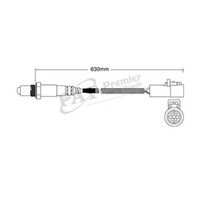 New BOSCH Exhaust Gas Oxygen Sensor For Ford Mondeo #EGO-688