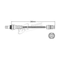 PAT PREMIUM Oxygen/lambda Sensor Post Catalytic Converter For BMW 120i #EGO-731