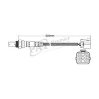 PAT PREMIUM Exhaust Gas Oxygen Sensor For Subaru Legacy Liberty Outback #EGO-820