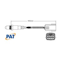 New PAT PREMIUM Exhaust Gas Oxygen Sensor For Mazda MAZDA2 #EGO-875