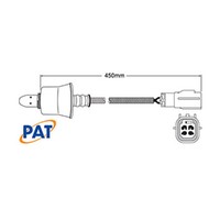 New PAT PREMIUM Exhaust Gas Oxygen Sensor For Toyota Camry RAV4 #EGO-882