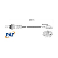 New PAT PREMIUM Exhaust Gas Oxygen Sensor For Renault Koleos #EGO-888