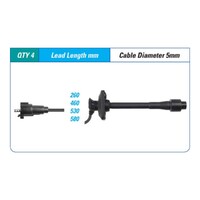 New ICON SERIES Ignition Lead Set For Toyota Caldina Camry Celica RAV4 #ILS-015M