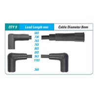 ICON SERIES Ignition Lead Set For Chevrolet C1500 C2500 K1500 K2500 #ILS-157M