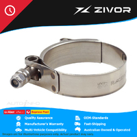 New RACEWORKS Stainless T-Bolt Clamp To Suit 2" / 51mm Hose (57-65mm) #RWC-200