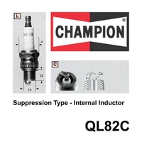 New CHAMPION Performance Driven Quality Marine / Motorcycle Spark Plug #QL82C